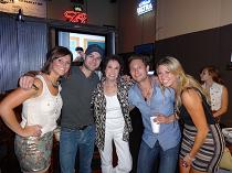 Some fans at 3rd and Lindsley in Nashville on July 29, 2013